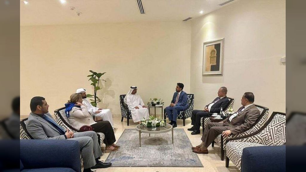 رئاسة هيئة التشاور والمصالحة تلتقي السفير الاماراتي