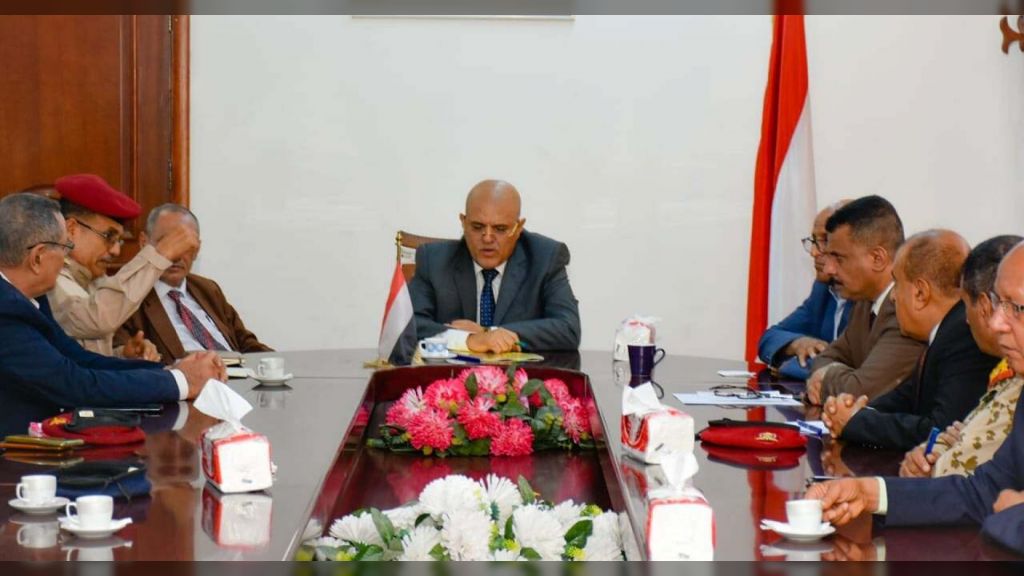 اللجنة الأمنية بتعز تناقش الأوضاع العسكرية والأمنية بالمحافظة