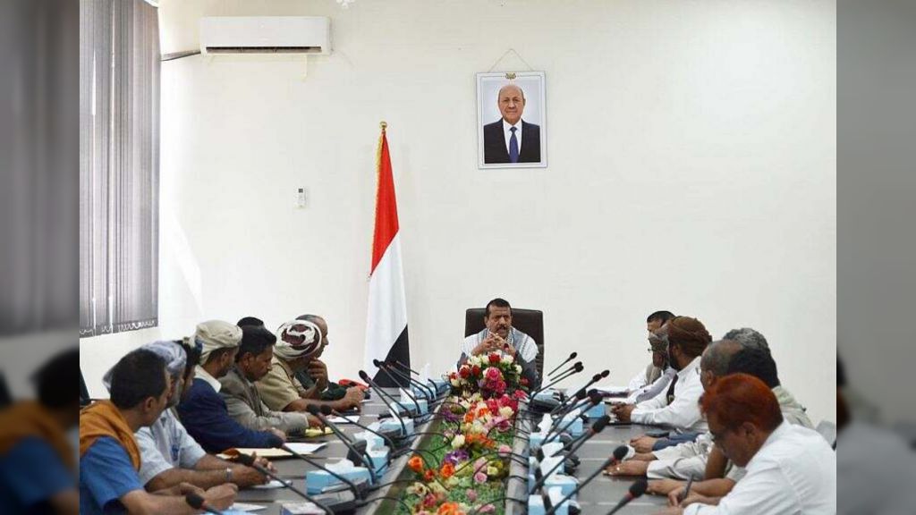 مدراء المديريات في محافظة مأرب يعقدون اجتماعاً مشتركاً مع فرع شركة النفط اليمنية