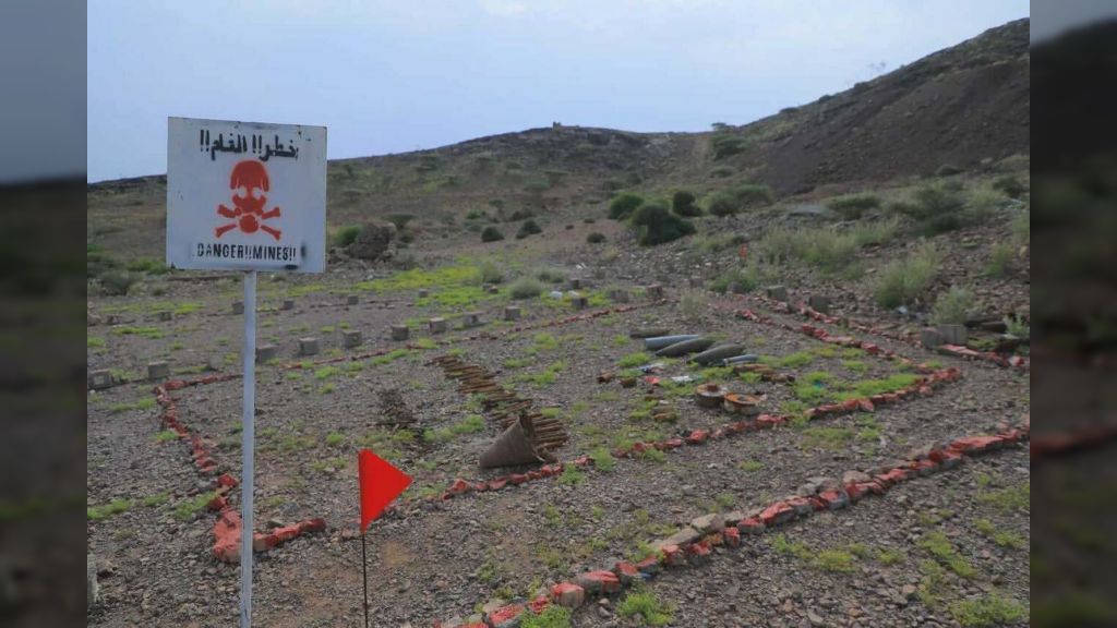 مسام: نزع 625 لغماً وذخيرة حوثية خلال أسبوع