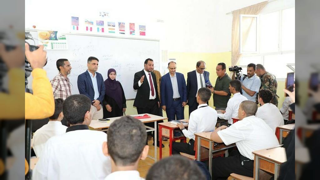 وزير التربية والتعليم يدشن العام الدراسي الجديد