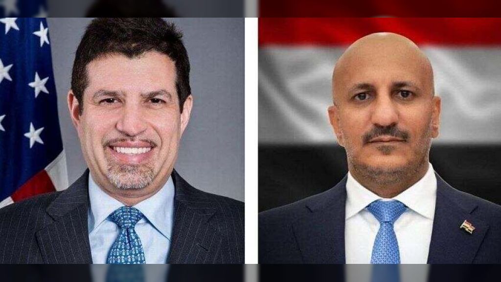 طارق صالح يبحث مع السفير الأمريكي العلاقات الثنائية والقضايا ذات الاهتمام المشترك