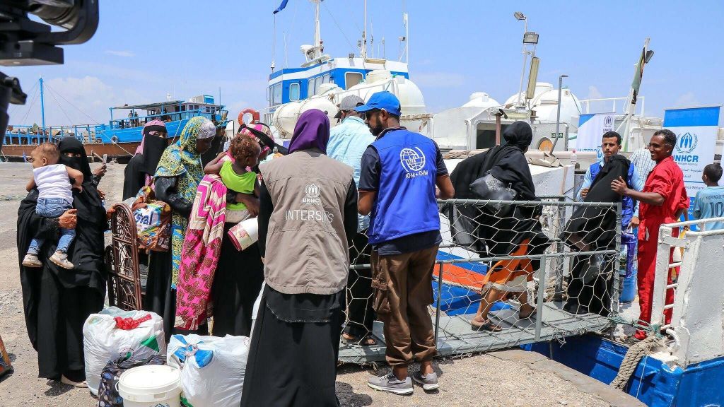 الهجرة الدولية تنفي علاقتها بمركز إيواء صعدة الذي تعرض لقصف أمريكي