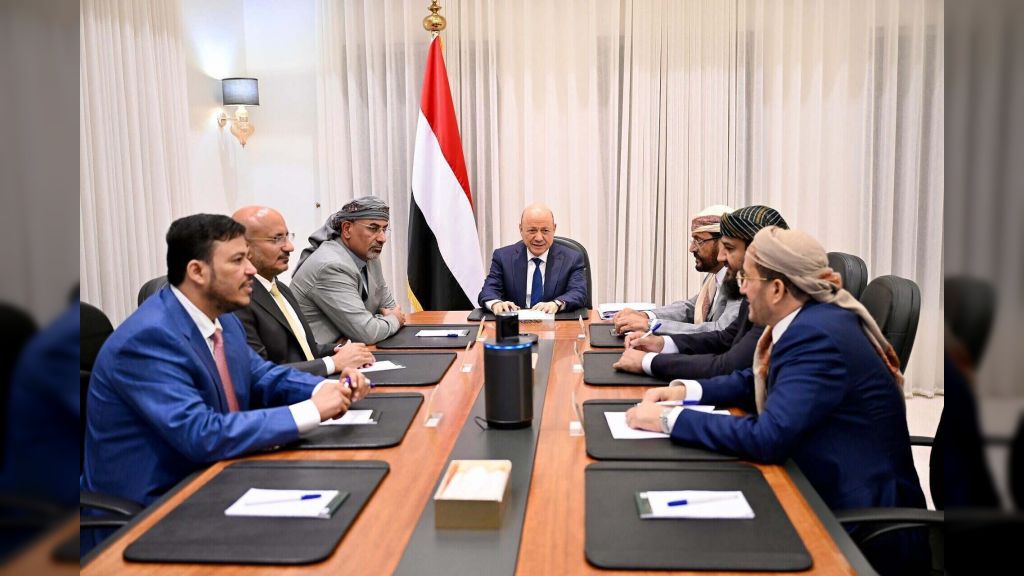 مجلس القيادة يواصل مناقشاته لمستجدات الاوضاع المحلية والاقليمية