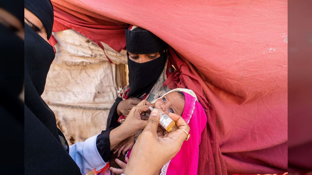 تطعيم نحو 86 ألف طفلاً وطفلة في الجولة الثانية لحملة التحصين بوادي حضرموت
