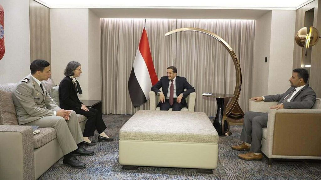 مجلي يناقش مع السفيرة الفرنسية مستجدات الأوضاع في اليمن