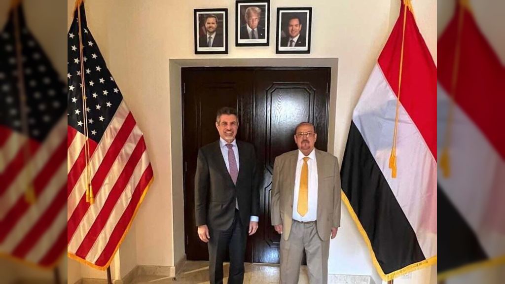 رئيس مجلس النواب يناقش مع السفير الامريكي مستجدات الأوضاع في اليمن