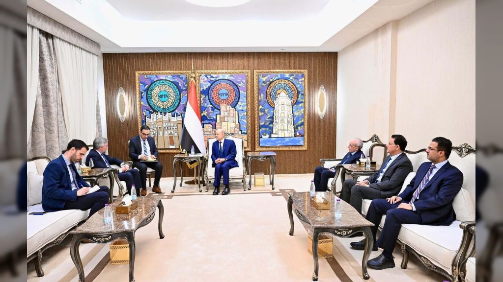 رئيس مجلس القيادة: المليشيات الحوثية هي جذر الخراب ومنصة التهديد الدائم للسلم والامن الدوليين