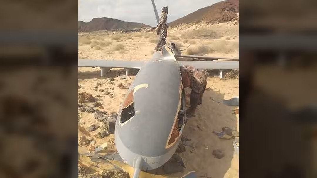 سقوط طائرة مُسيّرة كبيرة الحجم في جبال المراقشة دون وقوع أي أضرار