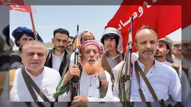 قبائل وصاب وعتمة وعنس تتجه نحو مطارح الكرامة بالجوف
