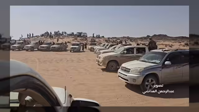 موكب قبلي مهيب يضم آلاف المشاركين إلى مطارح الكرامة