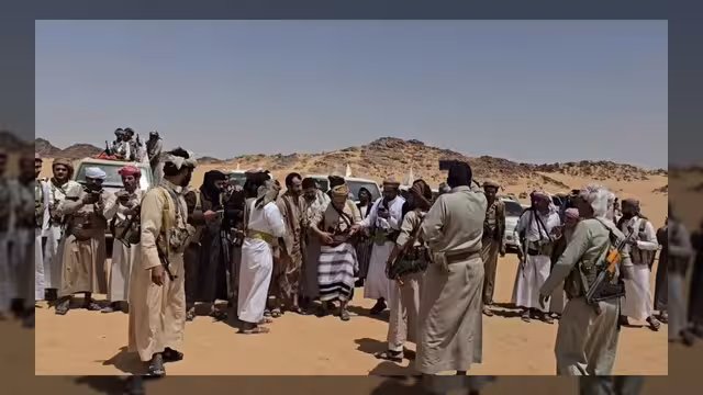 قبائل خولان بن عامر تصل مطارح الكرامة استجابةً للنكف القبلي