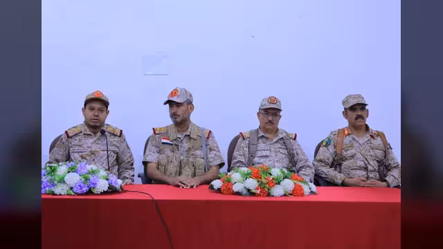 الجيش اليمني يرفع الجاهزية القتالية القصوى في المنطقة العسكرية السادسة