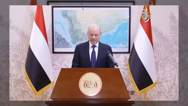 العليمي يدعو إلى التحام وطني لاستعادة مؤسسات الدولة وإنهاء الانقلاب