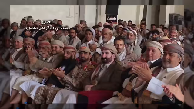 وجهاء صنعاء في مأرب يؤكدون دعم معركة استعادة الدولة