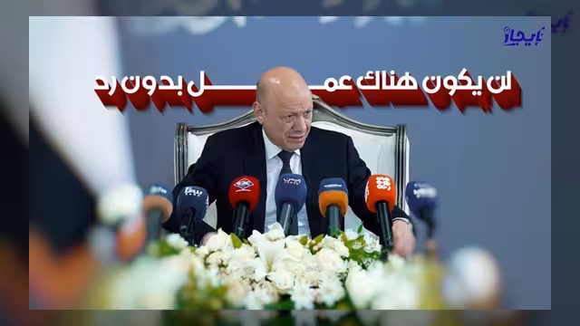 العليمي يتوعد الحوثيين برد حازم من كافة الجبهات