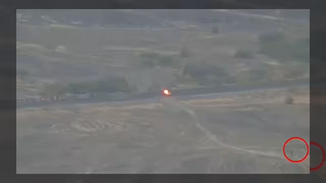 طيران مسيّر يستهدف دراجة نارية في جبهة مأرب