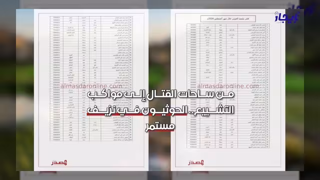 مقتل 148 عنصراً وقيادياً في مليشيا الحوثي خلال أغسطس الماضي