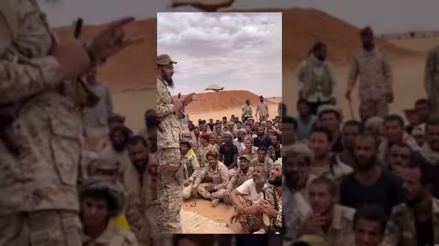 اللواء عمار طامش يوجه خطاباً حماسياً لقوات الطوارئ في الجوف