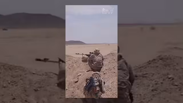 مشاهد جديدة توثق تقدم القوات المسلحة اليمنية في محافظة الجوف
