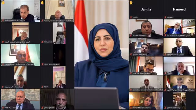 وزيرة الخارجية تؤكد أهمية تكثيف التحرك الدبلوماسي وحشد الدعم الدولي للدولة ومؤسساتها
