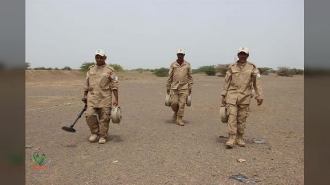 مسام: نزع 762 لغماً وذخيرة حوثية خلال الأسبوع الماضي