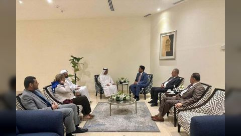 رئاسة هيئة التشاور والمصالحة تلتقي السفير الاماراتي