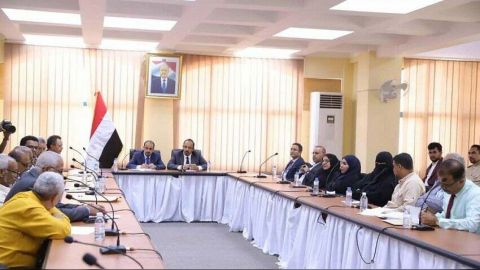 الارياني وبن ماضي يترأسان اجتماعاً لفروع المكاتب والمؤسسات والهيئات التابعة لوزارة الاعلام والثقافة والسياحة