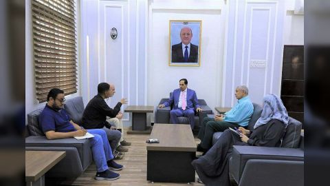 وزير الشباب يبحث مع رئيس منظمة أطباء بلا حدود البلجيكية سبل التعاون المشترك