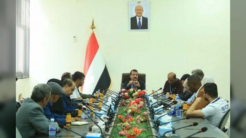 وكيل مأرب يبحث مع فريق بريطاني الأوضاع الإنسانية والسياسية والأمنية وصناعة السلاموكيل مأرب يبحث مع فريق بريطاني الأوضاع الإنسانية والسياسية والأمنية وصناعة السلام