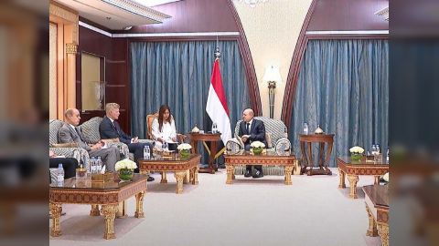 فخامة الرئيس العليمي يستقبل المبعوث الخاص للأمم المتحدة