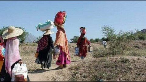 في ظل انتهاكات مليشيا الحوثي... الحديدة تتصدر موجات النزوح خلال الـ7 أشهر الماضية