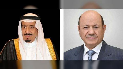 رئيس مجلس القيادة يبعث رسالة شكر للقيادة السعودية