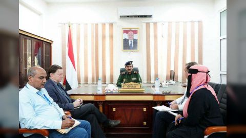 وزير الداخلية يلتقي ممثل مكتب المفوضية السامية لحقوق الانسان