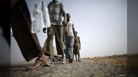 الهجرة الدولية: وصول أكثر من 90 ألف مهاجر أفريقي إلى اليمن خلال ثمانية أشهر
