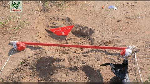 مسام ينتزع 783 لغما في اليمن خلال أسبوع