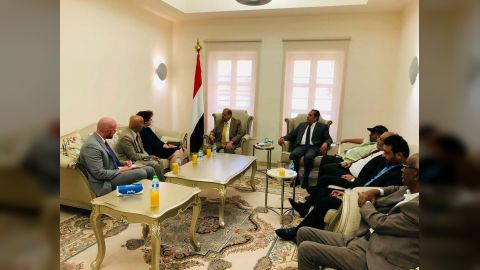 البركاني يناقش مع القائم باعمال السفارة الامريكية جملة من القضايا والموضوعات الهامة على الساحة الوطنية