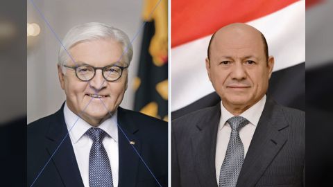 رئيس مجلس القيادة الرئاسي يهنئ بذكرى يوم الوحدة الالمانية