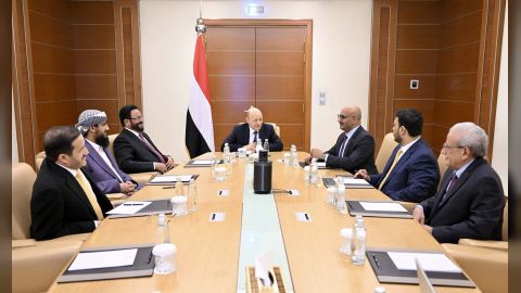 مجلس القيادة الرئاسي يناقش مستجدات جهود السلام والاوضاع الاقتصادية والمعيشية