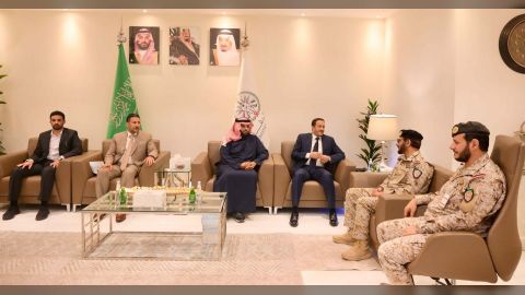 مجلي يلتقي قائد القوات المشتركة نائب رئيس هيئة الأركان العامة السعودية