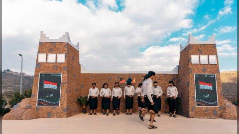 السمرة اليافعية تزين مهرجان قمم الدولي في منطقة عسير بالسعودية