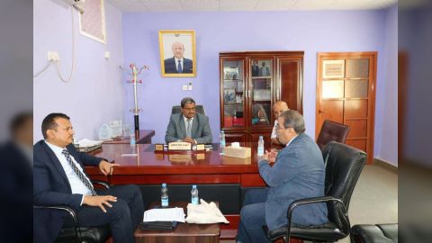 المحولي يناقش مع اليونيسكو ومركز الملك سلمان تطوير البرامج التدريبية ودعم مؤسسات التعليم الفني