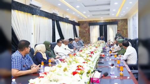 البحسني يؤكد على اهمية تعزيز التعاون الدولي لمحاربة الإرهاب