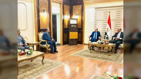 وزير الخارجية يصل العاصمة المصرية القاهرة في زيارة رسمية