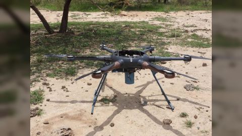 دفاعات محور علب تسقط طائرة مسيرة حوثية بمديرية باقم