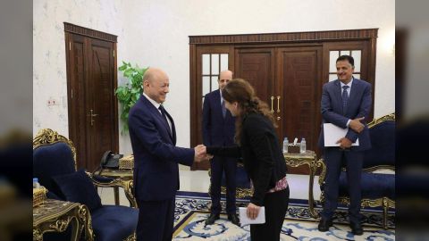 رئيس مجلس القيادة يستقبل المبعوثة النرويجية