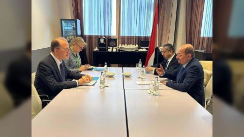 وزير الخارجية يبحث مع مساعد الأمين العام لليونيسيف تعزيز التعاون الثنائي