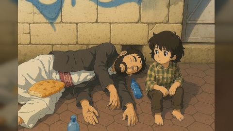 إب... حادثة موت البكّار جائعاً على الرصيف تُحوّلمواقع التواصل لمنصات محاكمة لمليشيا الحوثي