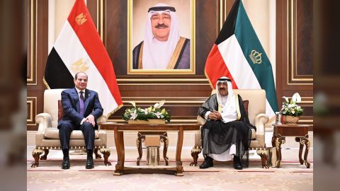 مصر والكويت تجددان دعمهما للحكومة اليمنية وحل سياسي دائم للصراع يكفل وحدة البلاد