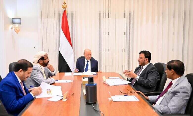 مجلس القيادة الرئاسي يناقش التطورات المحلية والاقليمية